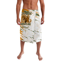 Cyprus Lavalava with Mouflon Illustration Design and National Laurel - Wonder Print Shop