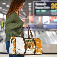 Cyprus Travel Bag with Mouflon Illustration Design and National Laurel - Wonder Print Shop