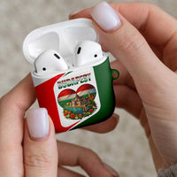 Hungary AirPods Case with Budapest Heart Illustration Design and Crown Emblem - Wonder Print Shop