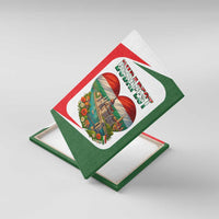 Hungary Canvas Wall Art with Budapest Heart Illustration Design and Crown Emblem - Wonder Print Shop