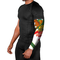 Hungary Arm Sleeves with Knight and Angel Illustration Design and National Crest - Wonder Print Shop