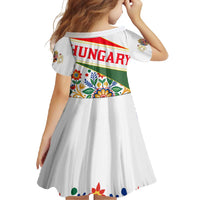 Hungary Family Matching Off Shoulder Maxi Dress and Hawaiian Shirt with Folk Musician Illustration Design and Traditional Floral - Wonder Print Shop