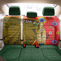 Hungary Back Car Seat Cover with Tokaj Vineyard Illustration Design and Grape Wine - Wonder Print Shop