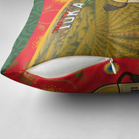 Hungary Pillow Cover with Tokaj Vineyard Illustration Design and Grape Wine - Wonder Print Shop