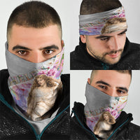 Helen Of Troy Neck Gaiter Ancient Greek Mythology Floral Goddess Portrait