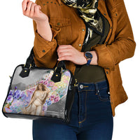 Helen Of Troy Shoulder Handbag Ancient Greek Mythology Floral Goddess Portrait