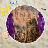 Helen Of Troy Beach Blanket Ancient Greek Mythology Trojan War