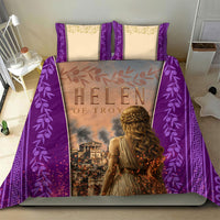 Helen Of Troy Bedding Set Ancient Greek Mythology Trojan War