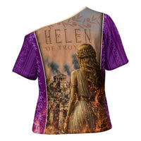 Helen Of Troy Cross Shoulder Shirt Ancient Greek Mythology Trojan War