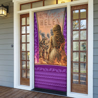 Helen Of Troy Door Cover Ancient Greek Mythology Trojan War