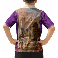Helen Of Troy Hawaiian Shirt Ancient Greek Mythology Trojan War