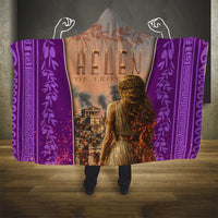 Helen Of Troy Hooded Blanket Ancient Greek Mythology Trojan War