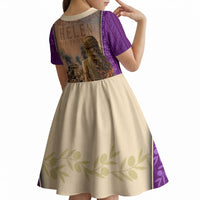 Helen Of Troy Kid Short Sleeve Dress Ancient Greek Mythology Trojan War