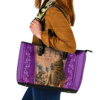 Helen Of Troy Leather Tote Bag Ancient Greek Mythology Trojan War