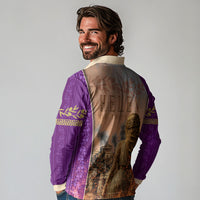 Helen Of Troy Long Sleeve Polo Shirt Ancient Greek Mythology Trojan War