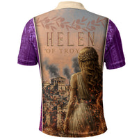 Helen Of Troy Polo Shirt Ancient Greek Mythology Trojan War