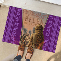 Helen Of Troy Rubber Doormat Ancient Greek Mythology Trojan War