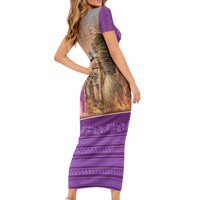 Helen Of Troy Short Sleeve Bodycon Dress Ancient Greek Mythology Trojan War
