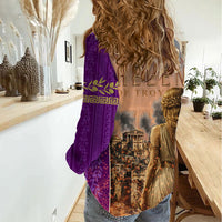 Helen Of Troy Women Casual Shirt Ancient Greek Mythology Trojan War