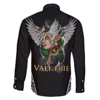 Viking Warrior Family Matching Off Shoulder Maxi Dress and Hawaiian Shirt Valkyrie - Warrior Of Asgard - Wonder Print Shop