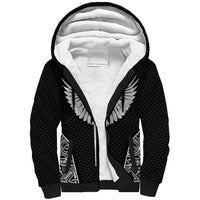 Viking Warrior Sherpa Hoodie Valkyrie - Warrior Of Asgard - Wonder Print Shop