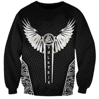 Viking Warrior Sweatshirt Valkyrie - Warrior Of Asgard - Wonder Print Shop
