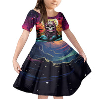 Skull Space Family Matching Mermaid Dress and Hawaiian Shirt I'll Put You In The Trunk - Wonder Print Shop