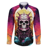 Skull Space Family Matching Puletasi Dress and Hawaiian Shirt I'll Put You In The Trunk - Wonder Print Shop