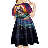 Skull Space Kid Short Sleeve Dress I'll Put You In The Trunk - Wonder Print Shop