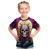 Skull Space Kid T Shirt I'll Put You In The Trunk - Wonder Print Shop