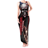Skull Tank Maxi Dress American Demon - Wonder Print Shop