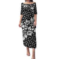 Skull Puletasi Cute Skull Fun and Floral - Wonder Print Shop