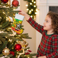 Congo Christmas Stocking with African Santa Tribal Tree and Colorful Gift Design - Wonder Print Shop