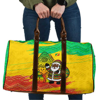 Congo Christmas Travel Bag with African Santa Tribal Tree and Colorful Gift Design - Wonder Print Shop