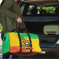 Congo Christmas Travel Bag with African Santa Tribal Tree and Colorful Gift Design - Wonder Print Shop