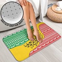 Congo Christmas Bathroom Set with Tribal Tree Design Coat of Arms and Animal Pattern - Wonder Print Shop