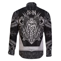 Odin The Viking God Family Matching Long Sleeve Bodycon Dress and Hawaiian Shirt - Wonder Print Shop