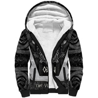 Odin The Viking God Sherpa Hoodie - Wonder Print Shop