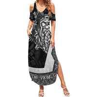 Odin The Viking God Summer Maxi Dress - Wonder Print Shop