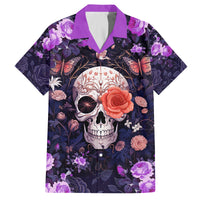 Warning This Tattooed Give Does Not Play Well With Stupid People Family Matching Off Shoulder Long Sleeve Dress and Hawaiian Shirt - Wonder Print Shop