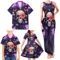 Warning This Tattooed Give Does Not Play Well With Stupid People Family Matching Tank Maxi Dress and Hawaiian Shirt - Wonder Print Shop