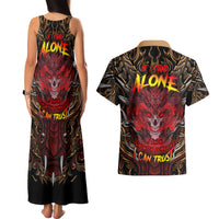 If I Stand Alone I Know I'm With Someone I Can Trust Couples Matching Tank Maxi Dress and Hawaiian Shirt - Wonder Print Shop