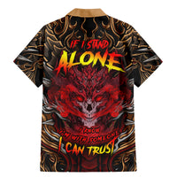 If I Stand Alone I Know I'm With Someone I Can Trust Family Matching Mermaid Dress and Hawaiian Shirt - Wonder Print Shop