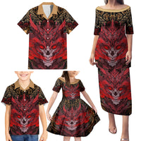 If I Stand Alone I Know I'm With Someone I Can Trust Family Matching Puletasi Dress and Hawaiian Shirt - Wonder Print Shop