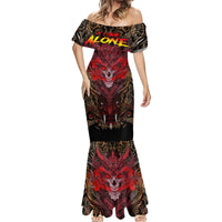 If I Stand Alone I Know I'm With Someone I Can Trust Mermaid Dress - Wonder Print Shop