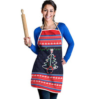 Merry Christmas Nurse Apron Stethoscope Tree Nurses and Medical Workers - Wonder Print Shop