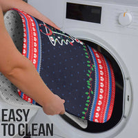 Merry Christmas Nurse Bathroom Set Stethoscope Tree Nurses and Medical Workers - Wonder Print Shop