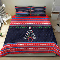 Merry Christmas Nurse Bedding Set Stethoscope Tree Nurses and Medical Workers - Wonder Print Shop