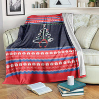 Merry Christmas Nurse Blanket Stethoscope Tree Nurses and Medical Workers - Wonder Print Shop