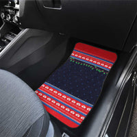 Merry Christmas Nurse Car Mats Stethoscope Tree Nurses and Medical Workers - Wonder Print Shop
